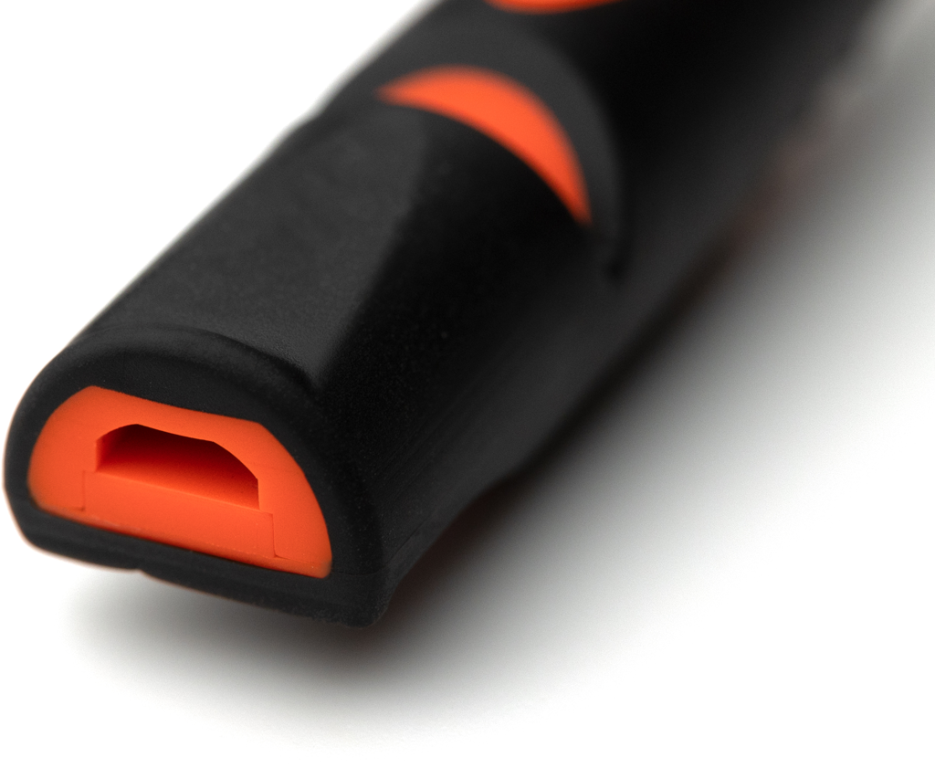 Acme Alpha 211.5 Moulded Dog Whistle Black Day Glow Orange Specialist