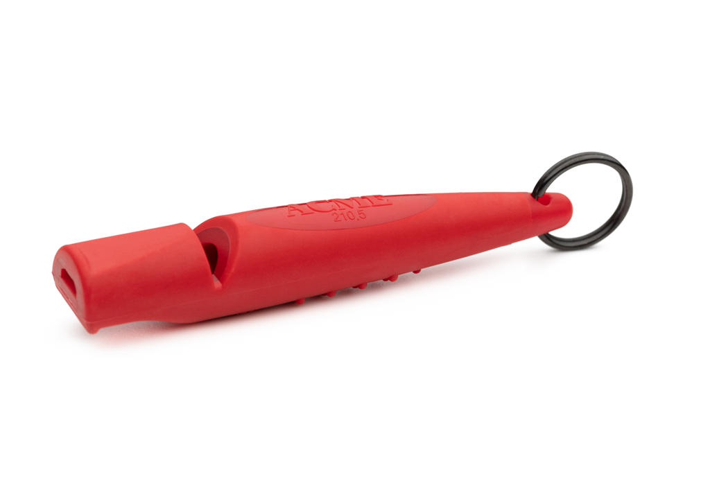 Acme Alpha 211.5 Moulded Dog Whistle Carmine Red Specialist Whistles
